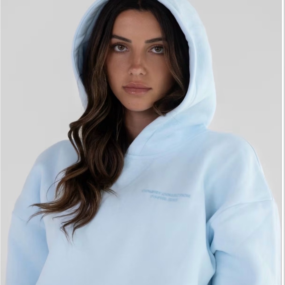 Sky Blue Pastel Women's Comfrt Hoodie